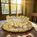 Autumn Bowl and Tray Set